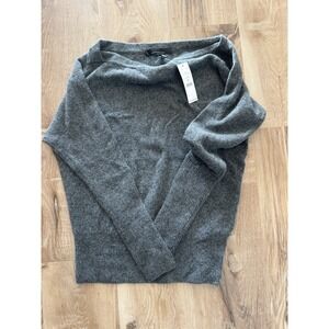 White House Black Market Long Sleeve Asym Off Shoulder Sweater Size Small NWT